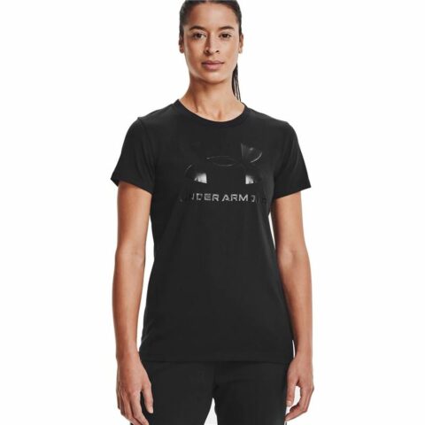 Γυναικεία Μπλούζα με Κοντό Μανίκι Under Armour Sportstyle Μαύρο