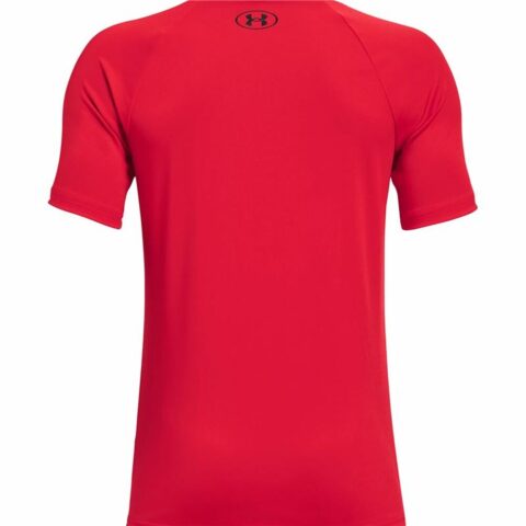 Μπλούζα με Κοντό Μανίκι Under Armour  Tech Big Logo Κόκκινο
