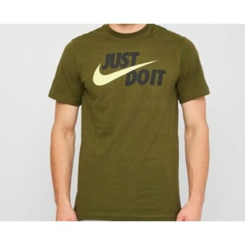 Ανδρική Μπλούζα με Κοντό Μανίκι Nike AR5006 327 Πράσινο