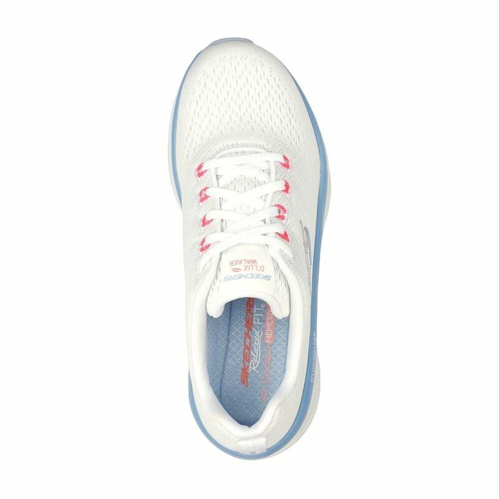 Παπούτσια για Tρέξιμο για Ενήλικες Skechers  D'Lux Walker Λευκό