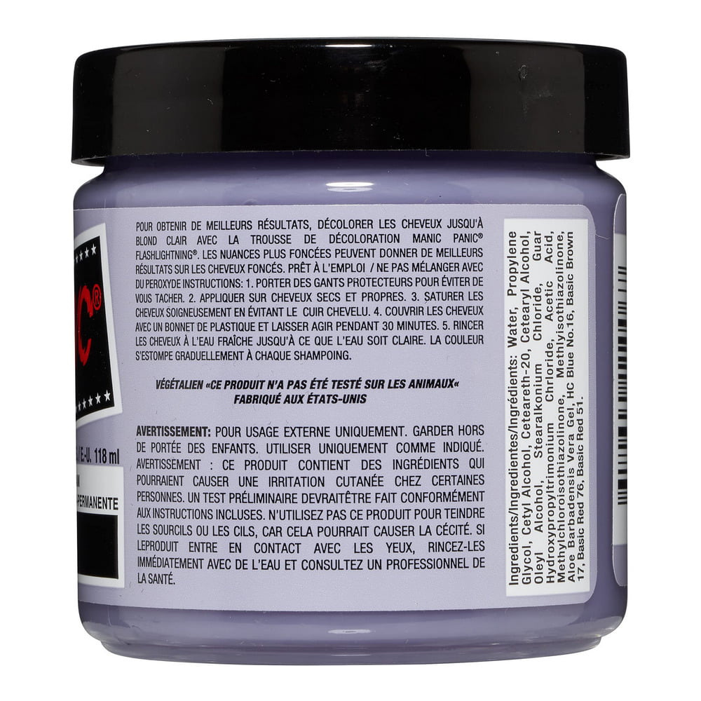 Μόνιμη Βαφή Classic Manic Panic ‎612600110067 Silver Stiletto (118 ml)