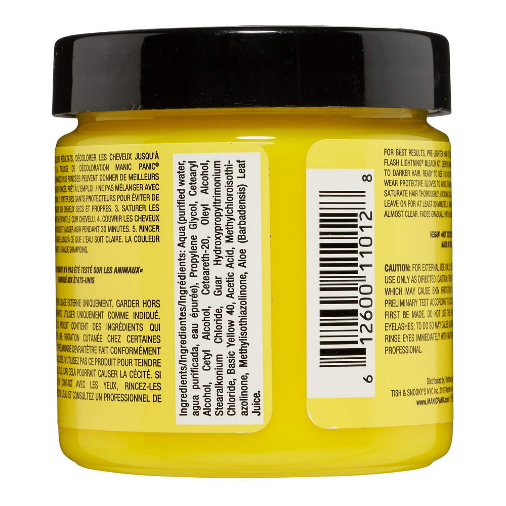 Μόνιμη Βαφή Classic Manic Panic 612600110128 Electric Banana (118 ml)