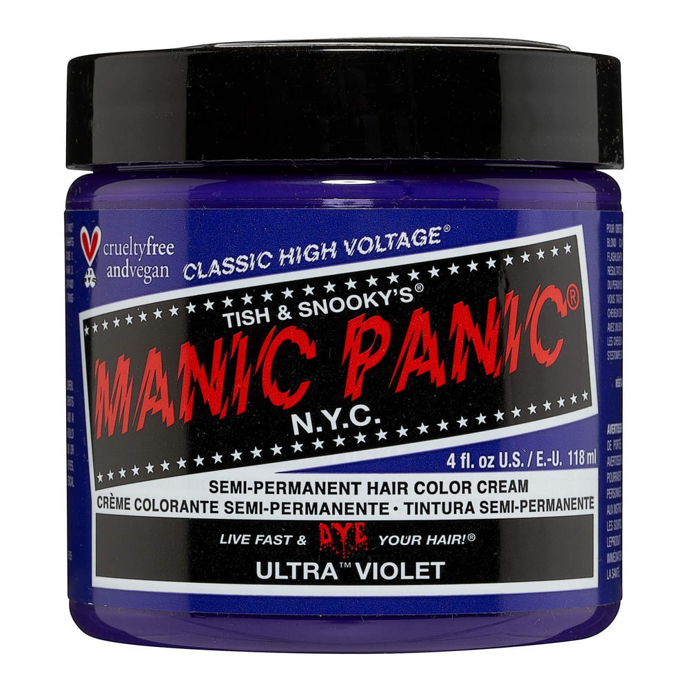 Μόνιμη Βαφή Classic Manic Panic Ultra Violet (118 ml)