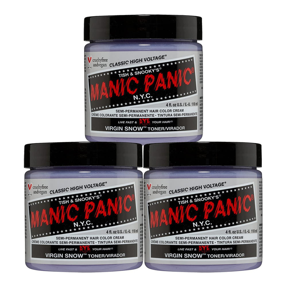 Μόνιμη Βαφή Classic Manic Panic Virgin Snow (118 ml)