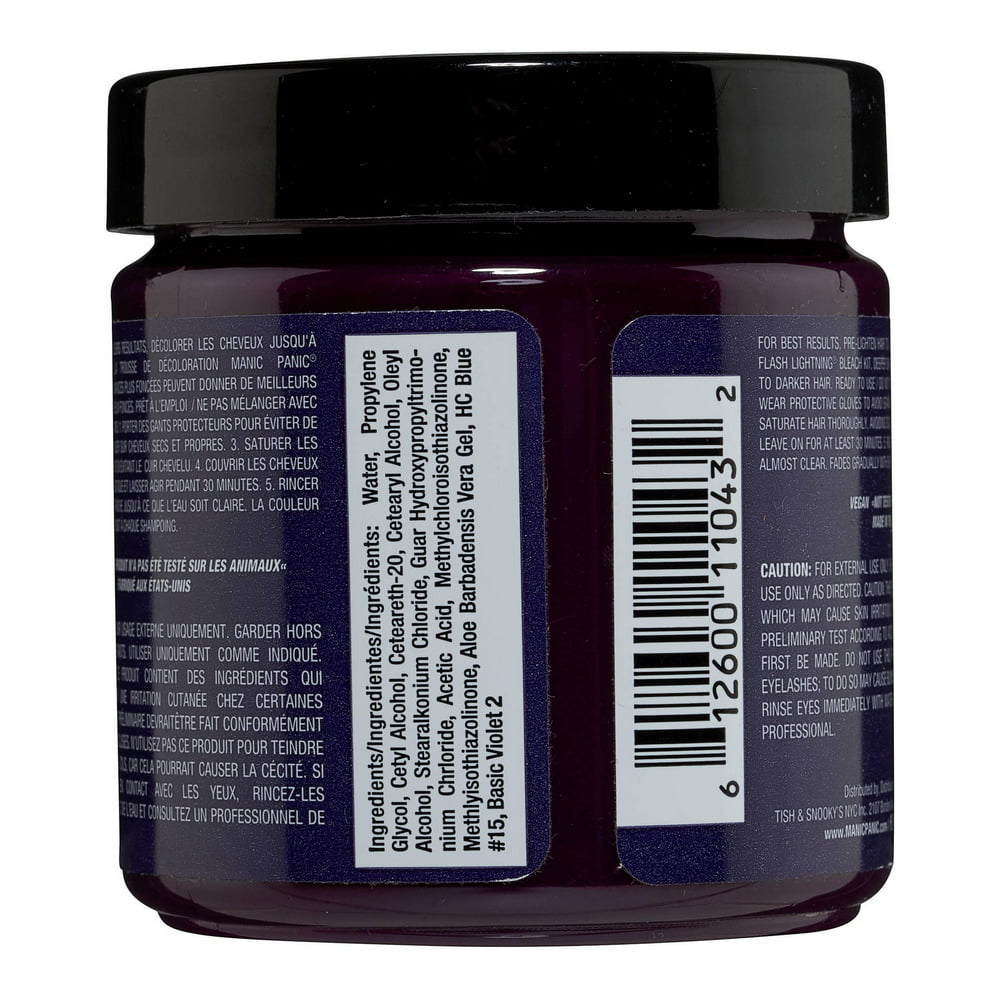 Μόνιμη Βαφή Classic Manic Panic Violet Night (118 ml)