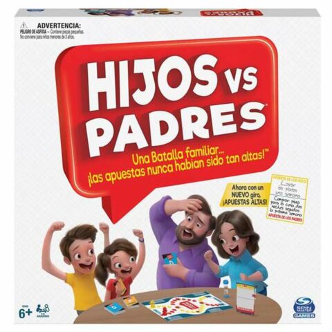 Επιτραπέζιο Παιχνίδι Spin Master Hijos vs Padres 206 Τεμάχια