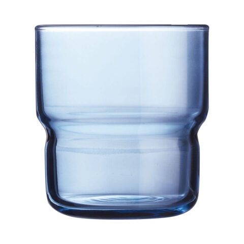 Ποτήρι Arcoroc Log Brush Μπλε Γυαλί (22 cl) (x6)