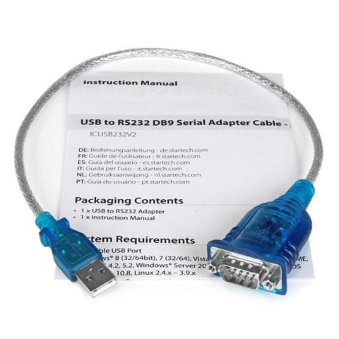 Αντάπτορας USB σε RS232 Startech ICUSB232V2           Γκρι