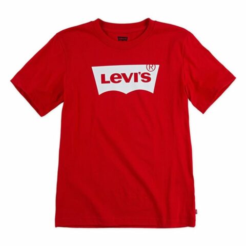 Παιδικό Μπλούζα με Κοντό Μανίκι Levi's Batwing B Κόκκινο