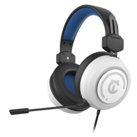 Ακουστικά με Μικρόφωνο για Gaming UnderControl X-36 Λευκό PS5