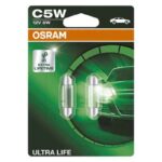 Λάμπα Αυτοκινήτου Osram OS6418ULT-02B Ultralife C5W 12V 5W