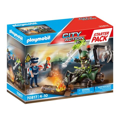 Playset Playmobil City Action Starter Pack Police