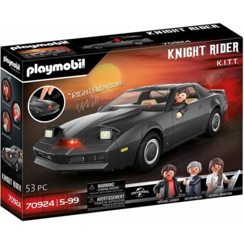 Playset Playmobil Knight Rider The Fantastic Car 70924