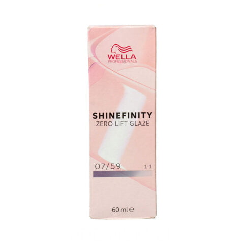 Μόνιμος Χρωματισμός Wella Shinefinity Nº 07/59 (60 ml)