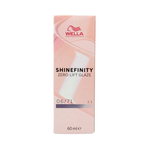 Μόνιμος Χρωματισμός Wella Shinefinity Nº 06/71 (60 ml)