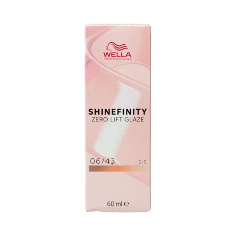 Μόνιμος Χρωματισμός Wella Shinefinity Nº 06/43 (60 ml)