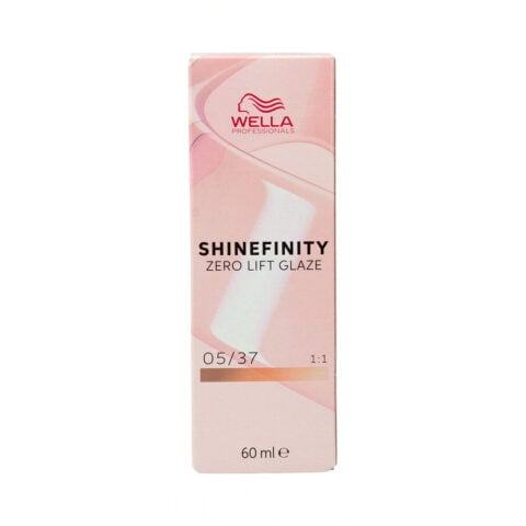 Μόνιμος Χρωματισμός Wella Shinefinity Nº 05/37 (60 ml)