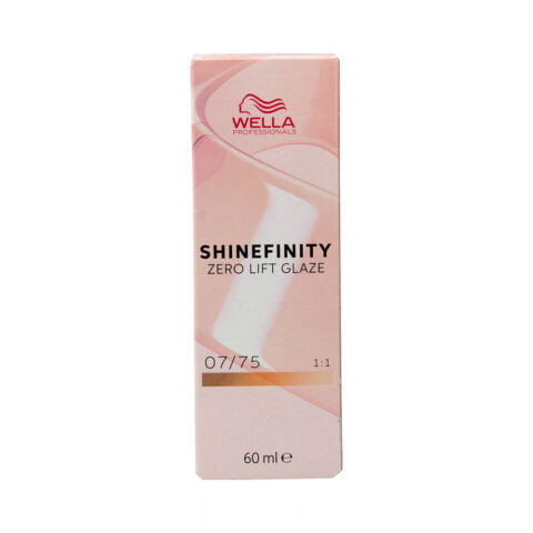 Μόνιμος Χρωματισμός Wella Shinefinity Nº 07/75 (60 ml)