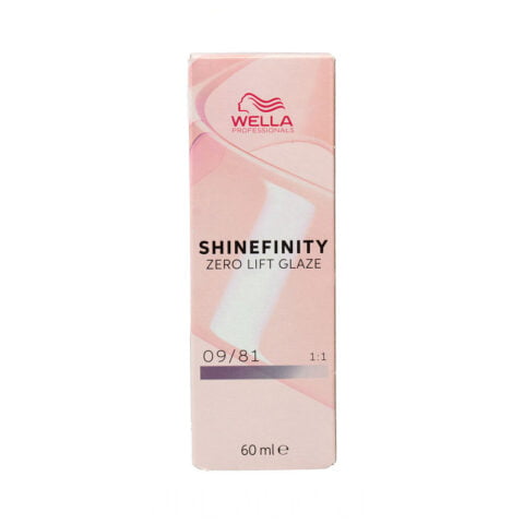 Μόνιμος Χρωματισμός Wella Shinefinity color Nº 09/81 (60 ml)