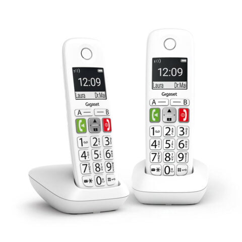 Σταθερό Τηλέφωνο Gigaset E290 Duo Λευκό