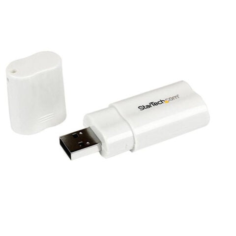 Εξωτερική Κάρτα Ήχου USB Startech ICUSBAUDIO Λευκό
