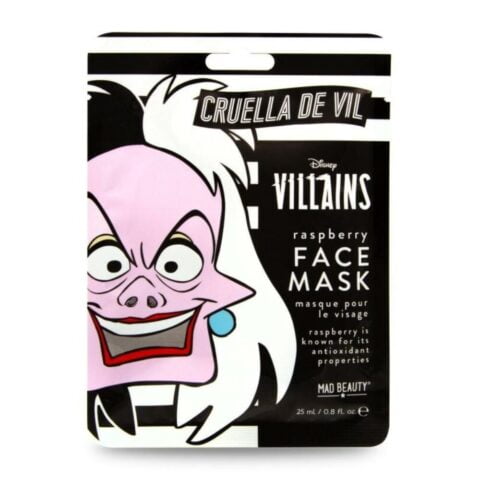 Μάσκα Προσώπου Mad Beauty Disney Villains Cruella Βατόμουρο (25 ml)
