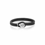 Γυναικεία Βραχιόλια Sif Jakobs BR458-BL-BK-21 Μαύρο Δέρμα (21 cm)