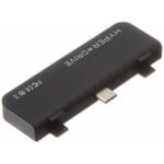 USB Hub Hyper 45H-D31.9ES Ασημί
