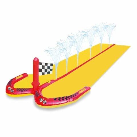 Τσουλήθρα Nερού Racing Sprinkler Swim Essentials Κίτρινο
