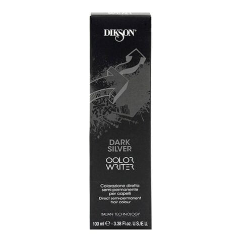 Μόνιμη Βαφή Color Writer Dikson Muster Ασημί (100 ml)