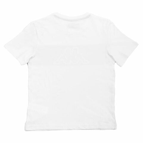Παιδικό Μπλούζα με Κοντό Μανίκι Kappa Skoto K Λευκό