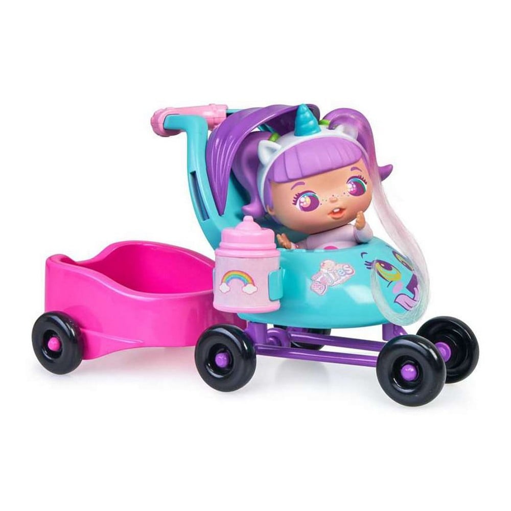 Κούκλα μωρού Famosa Mini Rosie Car