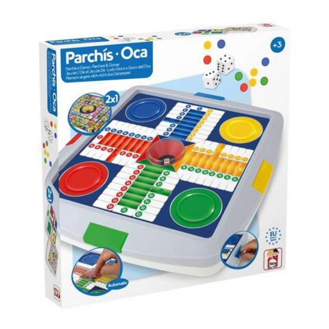 Αυτόματο Επιτραπέζιο Παιχνίδι Parchís και Oca Chicos 27 x 27 x 4 cm