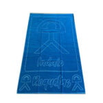 Πετσέτες Secaneta Roquetas de Mar Μπλε Βελούδο (100 x 160 cm)