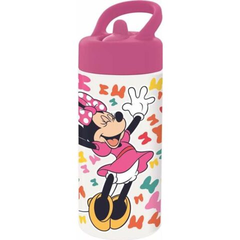 Μπουκάλι νερού Minnie Mouse Lucky Ροζ (410 ml)