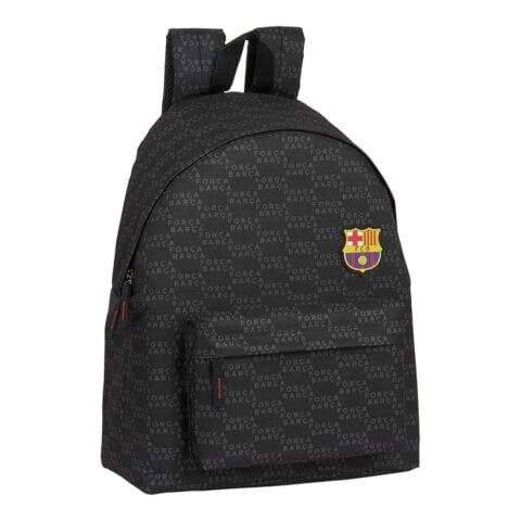 Σχολική Τσάντα F.C. Barcelona ForÇa barÇa Μαύρο (33 x 42 x 15 cm)
