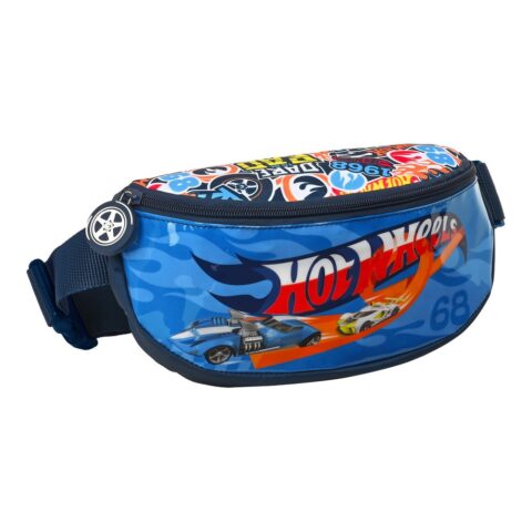 Τσάντα Mέσης Hot Wheels Challenge Πολύχρωμο Ναυτικό Μπλε (23 x 14 x 9 cm)