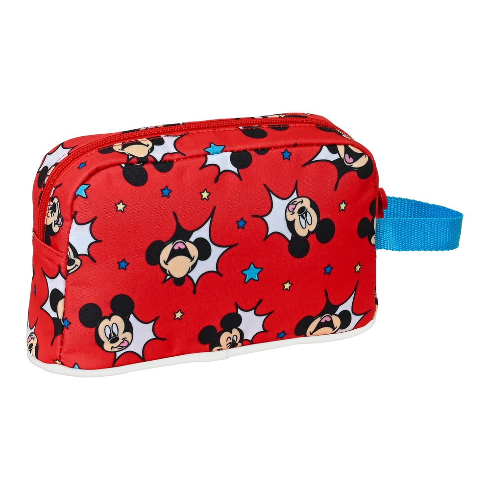 θερμική Θήκη Μεταφοράς Σνακ Mickey Mouse Clubhouse Happy Smiles Κόκκινο Μπλε (21.5 x 12 x 6.5 cm)