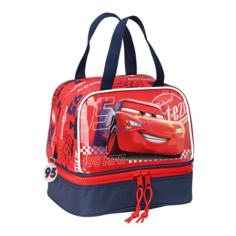 Τσάντα Γεύματος Cars Double Vision Κόκκινο Ναυτικό Μπλε (20 x 20 x 15 cm)