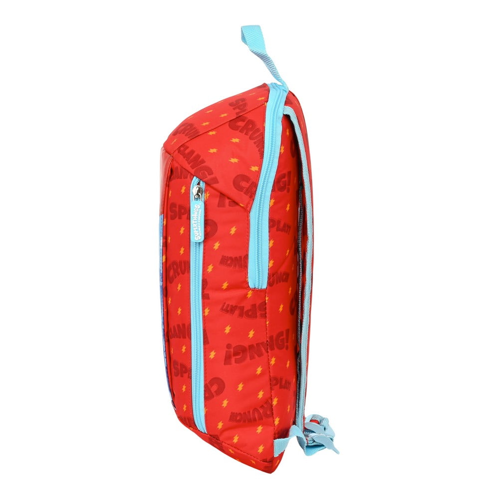 Σακίδιο Πλάτης Casual SuperThings Kazoom kids Κόκκινο Ανοιχτό Μπλε (22 x 39 x 10 cm)