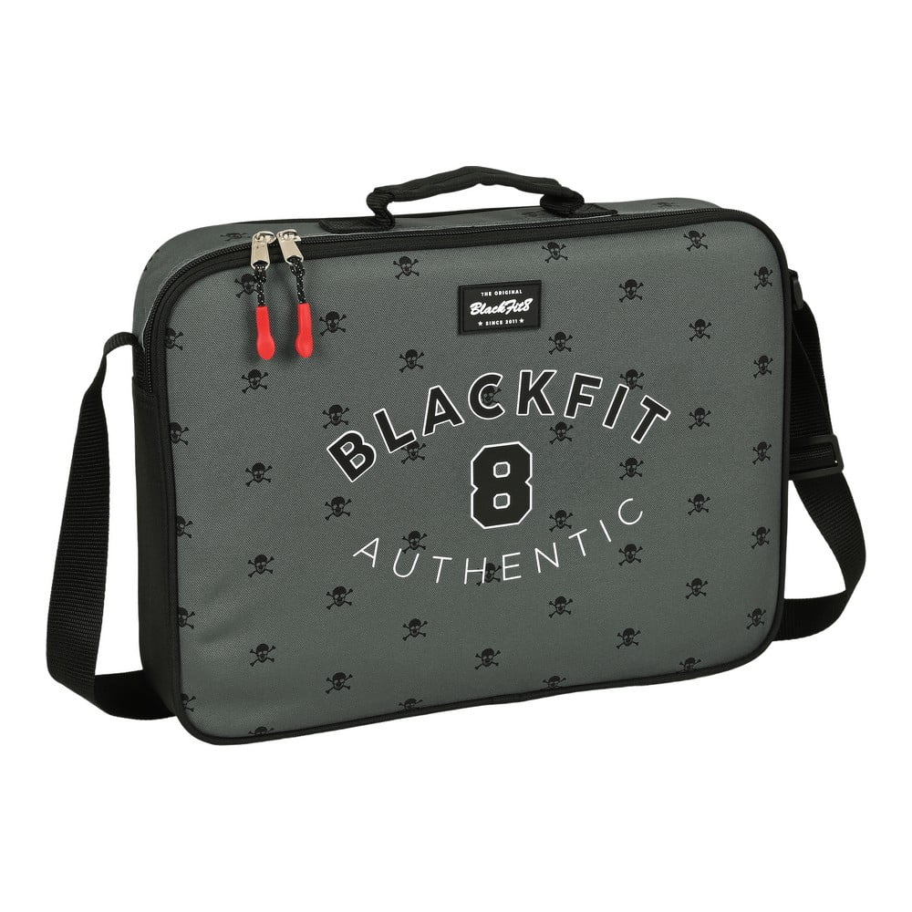 Φάκελος Εγγράφων BlackFit8 Skull Μαύρο Γκρι (38 x 28 x 6 cm)