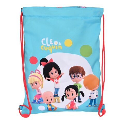 Σχολική Τσάντα με Σχοινιά Cleo & Cuquin Good night (26 x 34 x 1 cm)