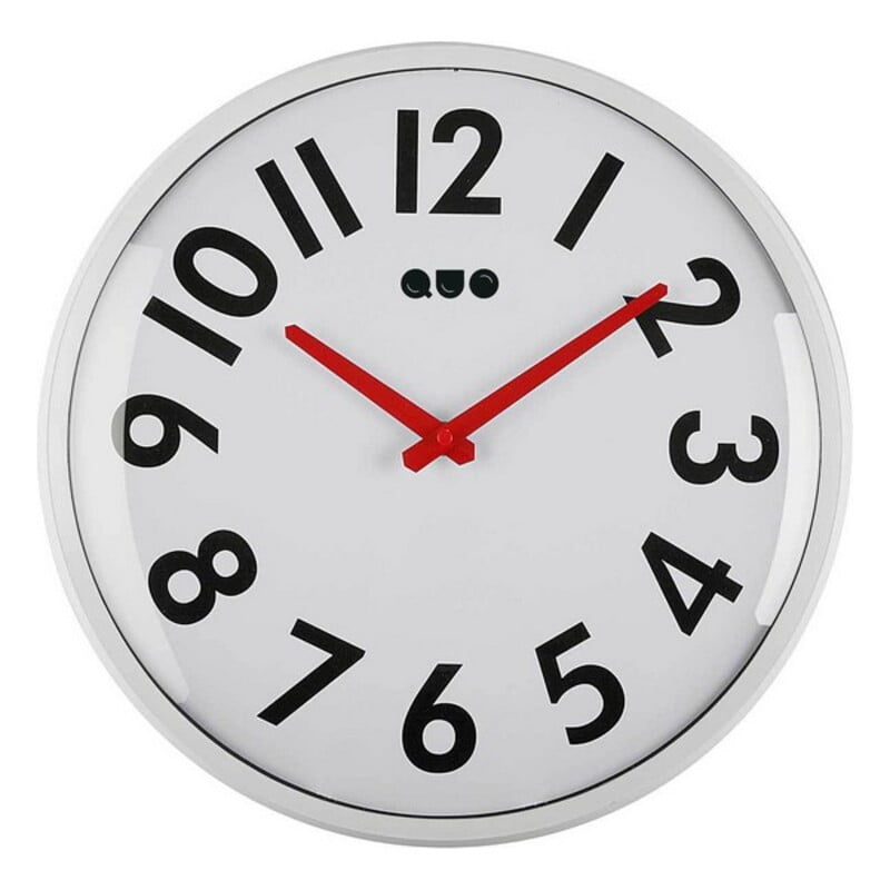 Ρολόι Τοίχου (ø 33 cm) Πλαστική ύλη