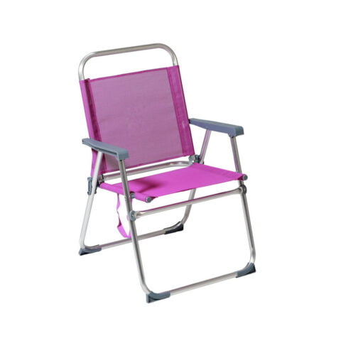 Καρέκλα στην παραλία Μοβ Αλουμίνιο 22 mm (52 x 56 x 80 cm)