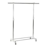 Ράφι Ρούχων με Ρόδες DKD Home Decor 8424001835270 Πολύχρωμο Ασημί Μέταλλο πολυπροπυλένιο 86 x 44 x 137 cm