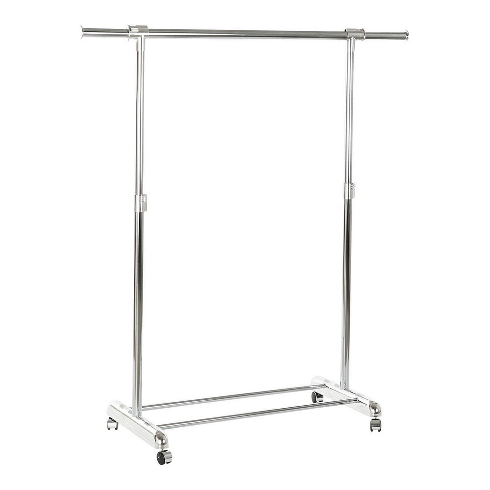 Ράφι Ρούχων με Ρόδες DKD Home Decor 8424001835270 Πολύχρωμο Ασημί Μέταλλο πολυπροπυλένιο 86 x 44 x 137 cm