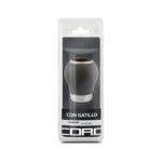 Κουμπί Αλλαγής Ταχυτήτων BC Corona POM30166 Δέρμα Με τη Σκανδάλη Γκρι (27 mm)