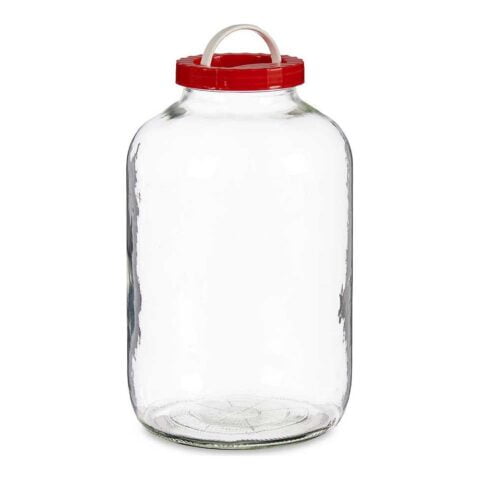 Γυάλινο βάζο Κόκκινο Διαφανές Πλαστική ύλη πολυπροπυλένιο (8 L)