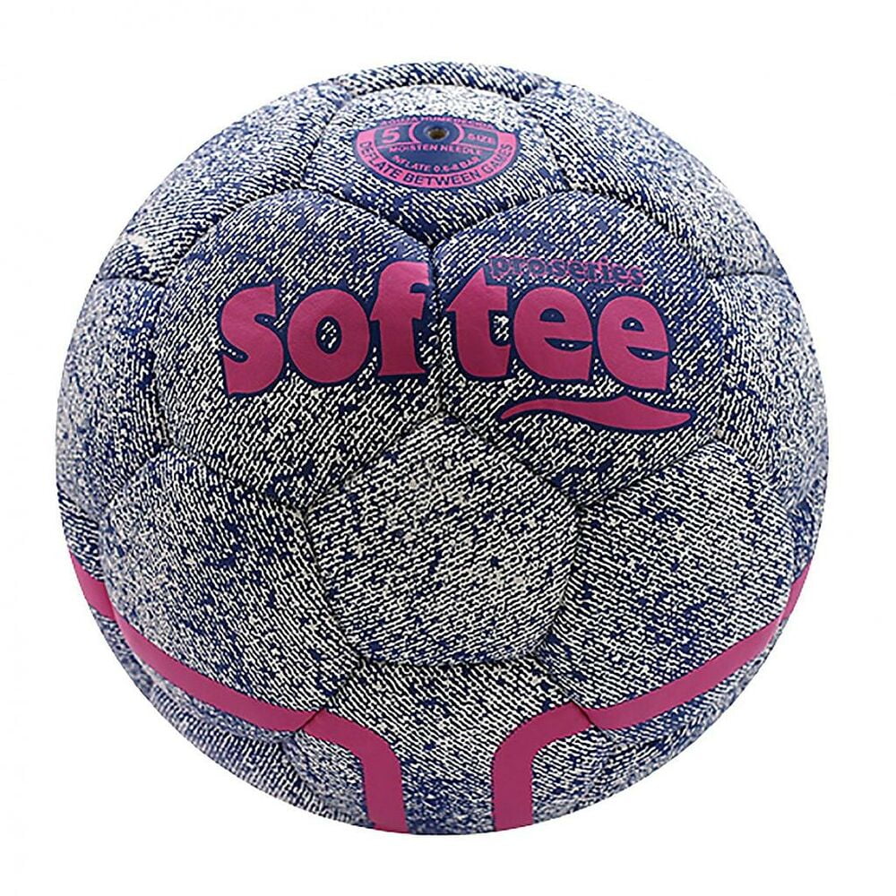Μπάλα Ποδοσφαίρου DENIM Softee 80663 Ροζ Συνθετικό (5)