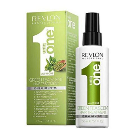 Προστατευτική Θεραπεία Μαλλιών Revlon Uniq One Green Tea Scent (150 ml)